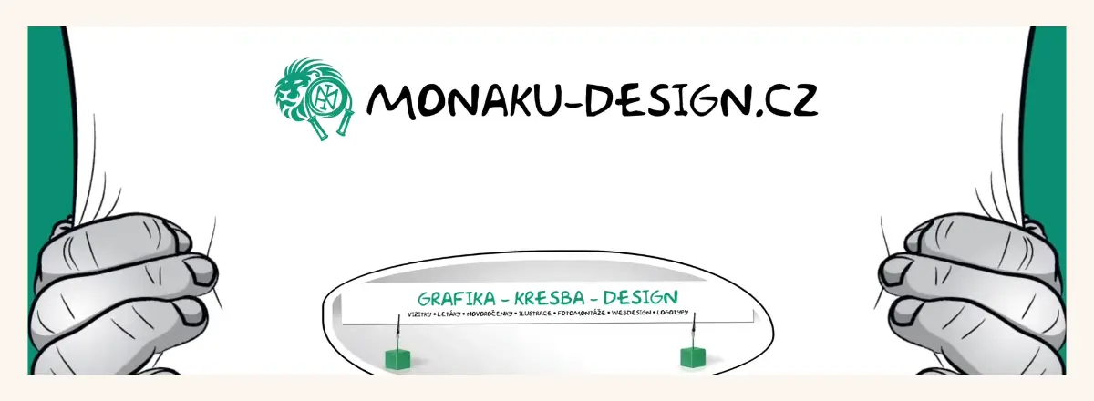 Realizace webu grafického studia Monaku Design